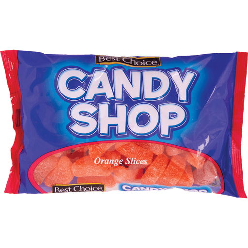 slide 1 of 1, Best Choice Candy Shop Orange Slices, 24 oz