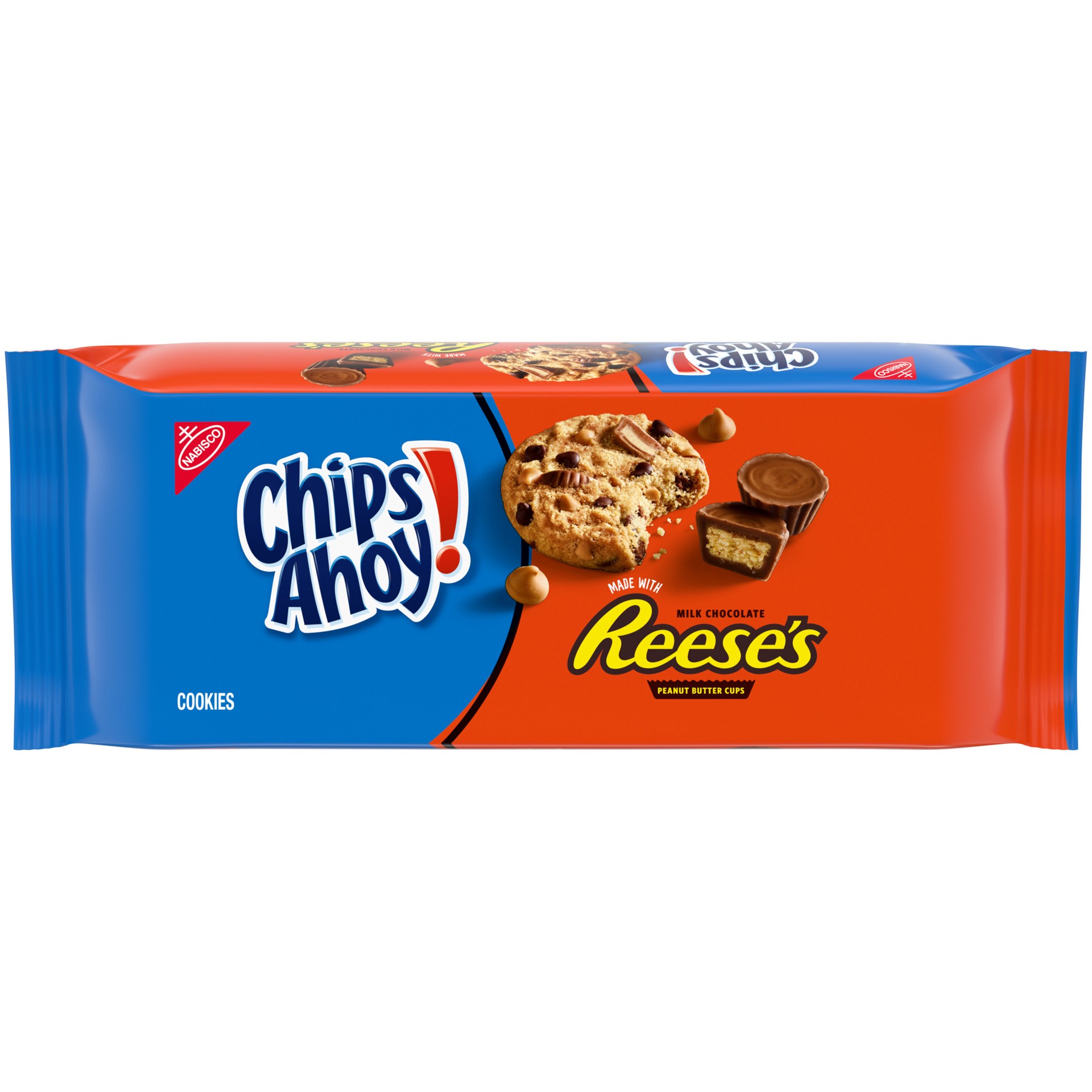 slide 1 of 14, CHIPS AHOY! Reese''s Peanut Butter Cup Chocolate Chip Cookies, 9.5 oz, 9.5 oz