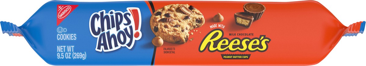 slide 2 of 14, CHIPS AHOY! Reese''s Peanut Butter Cup Chocolate Chip Cookies, 9.5 oz, 9.5 oz