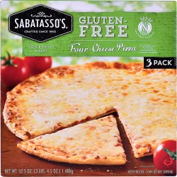 Sabatasso's Gluten-Free Four-Cheese Pizza