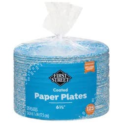 First Street 6 7/8 Inch Designer Paper Plate