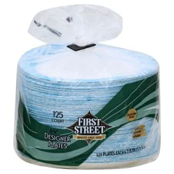 First Street 6 7/8 Inch Designer Paper Plate