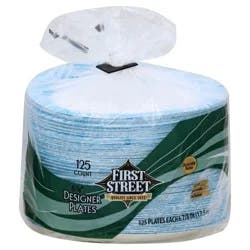 First Street 6 7/8 Inch Designer Paper Plate
