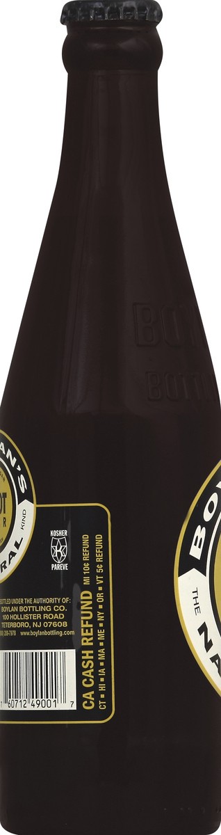 slide 3 of 4, Boylan Root Beer Cane Sugar Soda - 12 oz, 12 oz