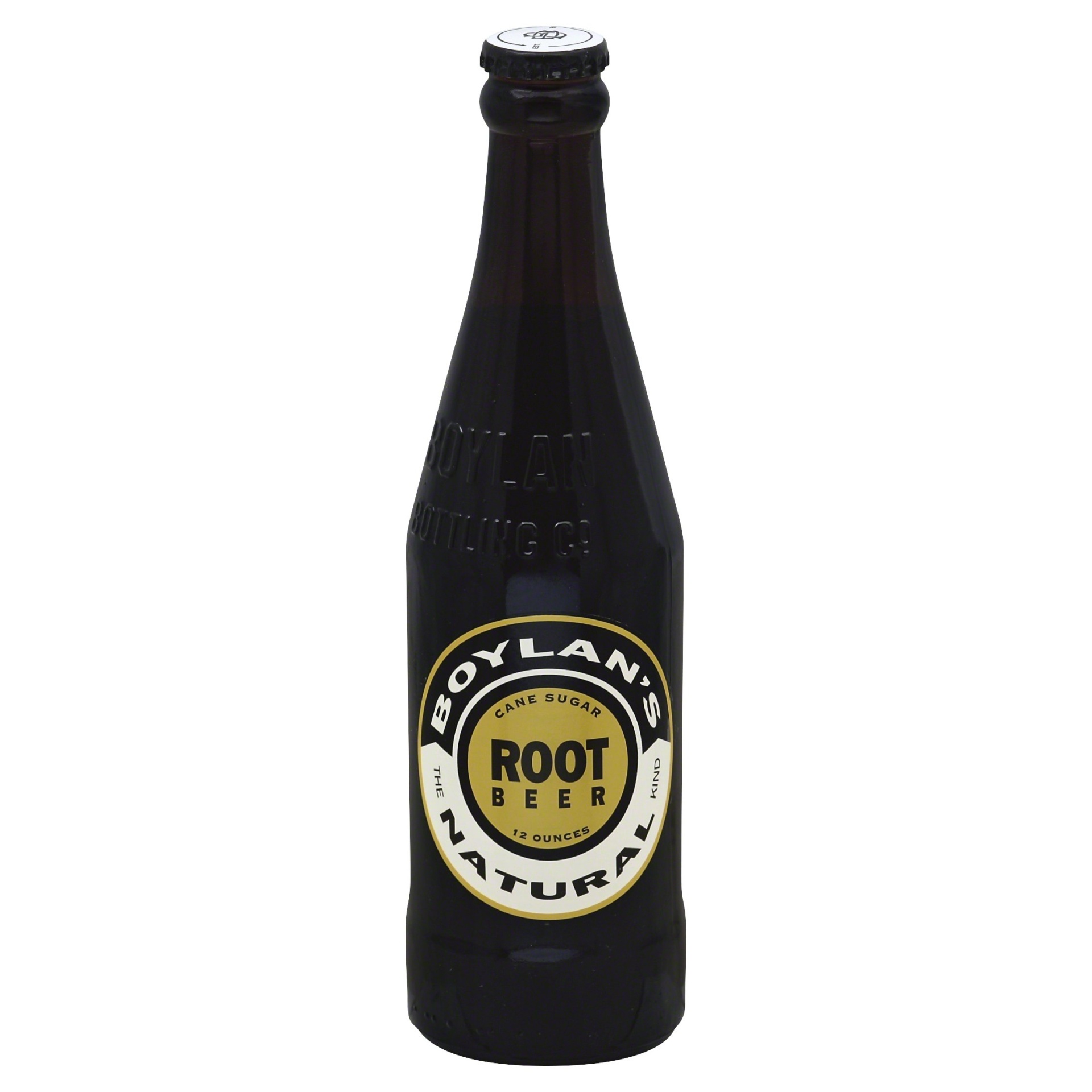 slide 1 of 4, Boylan Root Beer Cane Sugar Soda - 12 oz, 12 oz