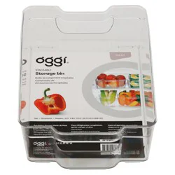 Oggi Neat Stackable Storage Bin, 1 ea