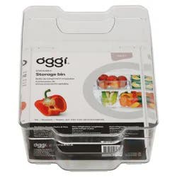 Oggi Neat Stackable Storage Bin, 1 ea