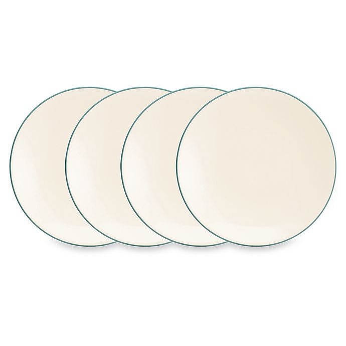 slide 1 of 1, Noritake Colorwave Mini Plates - Turquoise, 4 ct