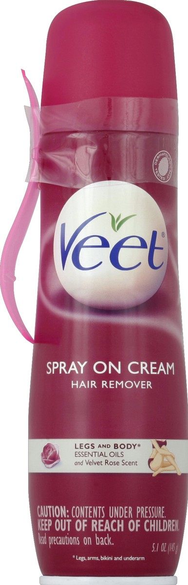 slide 2 of 3, Veet Spray On Cream Hair Remover, 1 ct