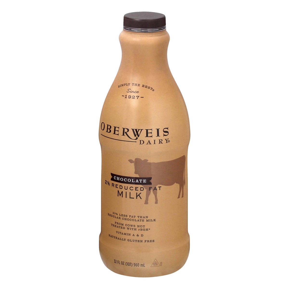 slide 13 of 13, Oberweis 2% Reduced Fat Chocolate Milk 32 oz, 32 oz
