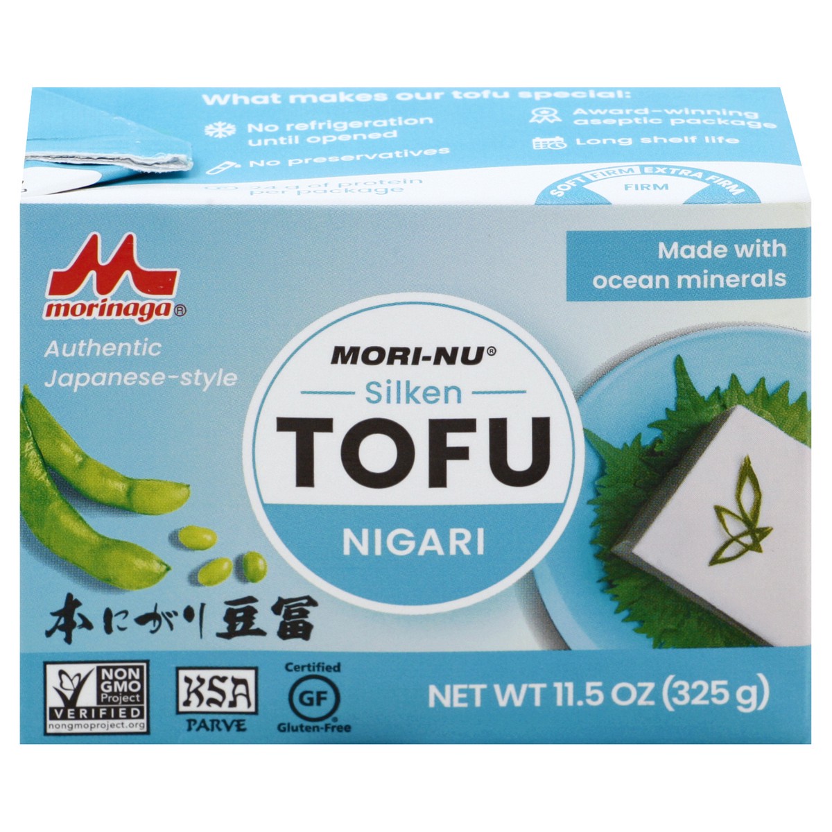 slide 1 of 10, Mori Nu Nigari Silken Tofu 11.5 oz, 11.5 oz