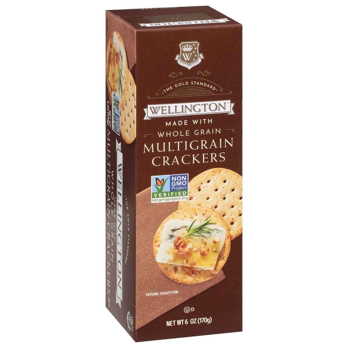 slide 9 of 9, Wellington Multigrain Crackers 6 oz, 6 oz