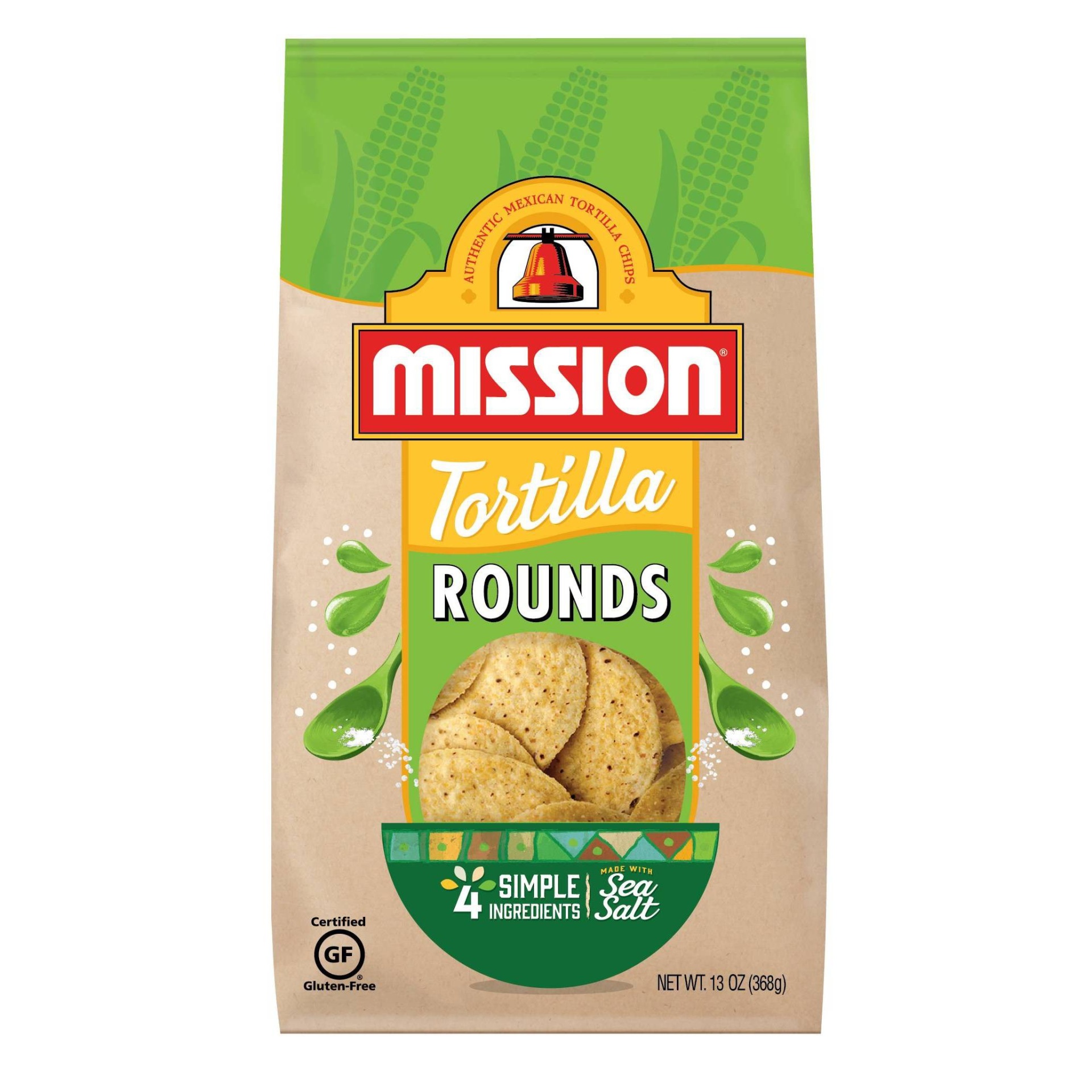 slide 1 of 1, Mission Rounds Tortilla Chips - 11oz, 