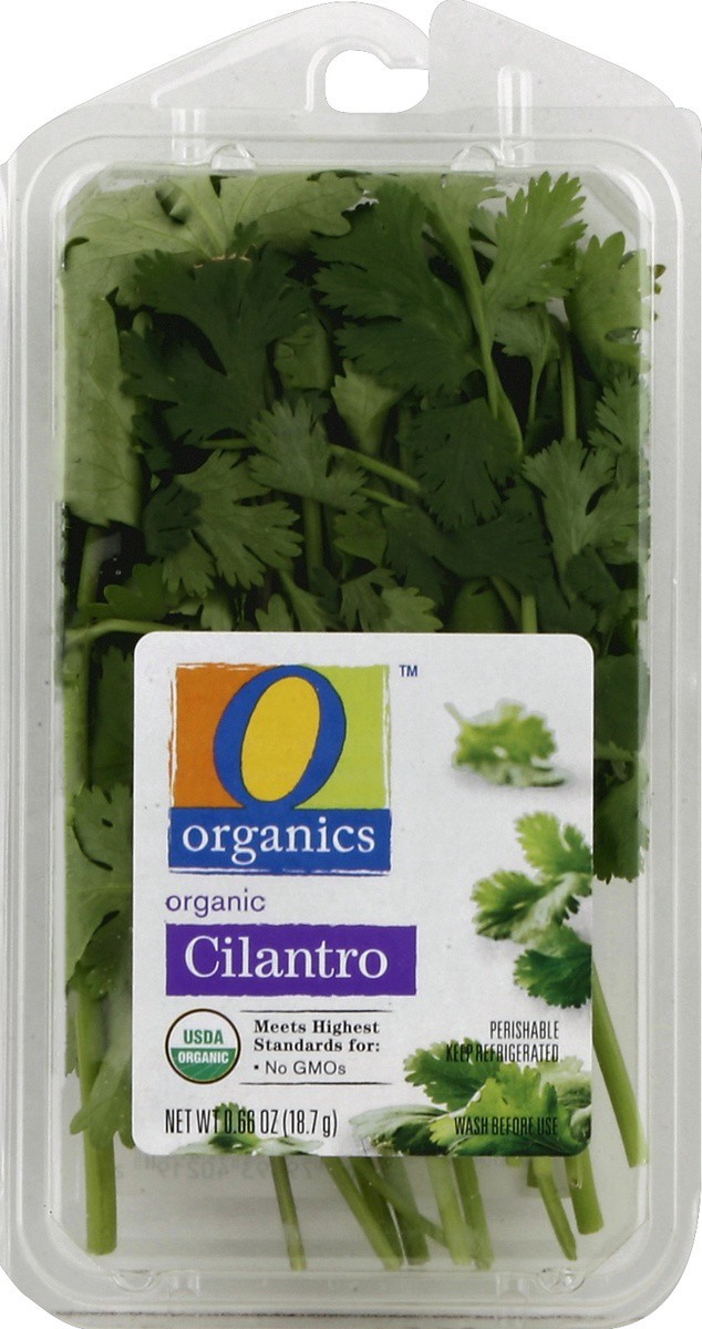 slide 3 of 3, O Organics Organic Cilantro, 0.68 oz