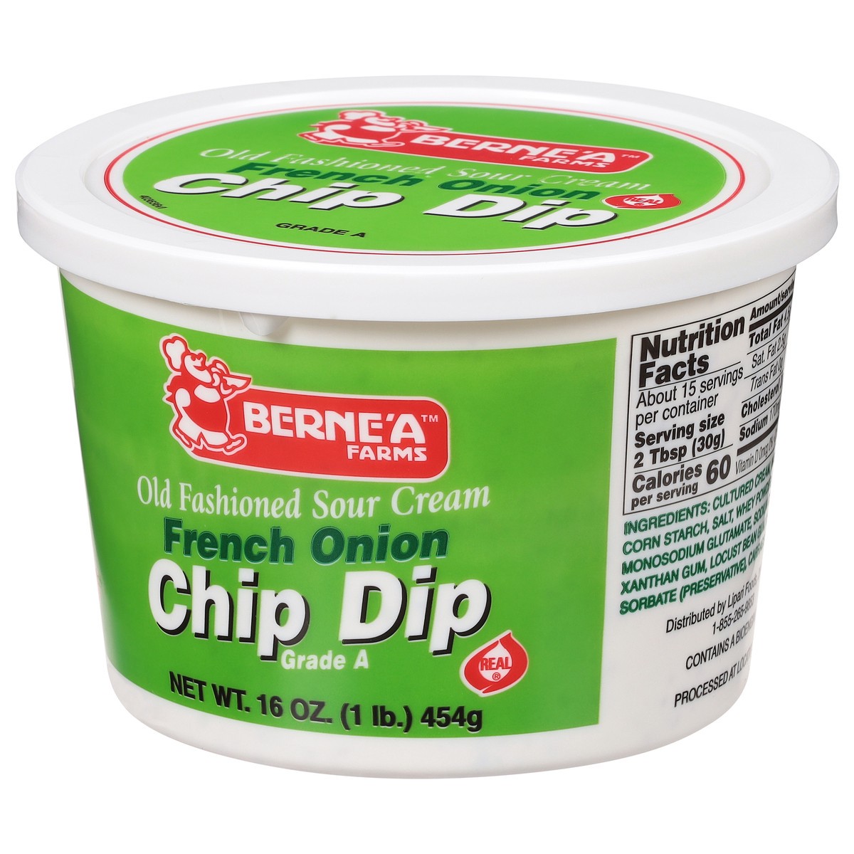 slide 3 of 9, Berne'a Farms French Onion Chip Dip 16 oz, 16 oz