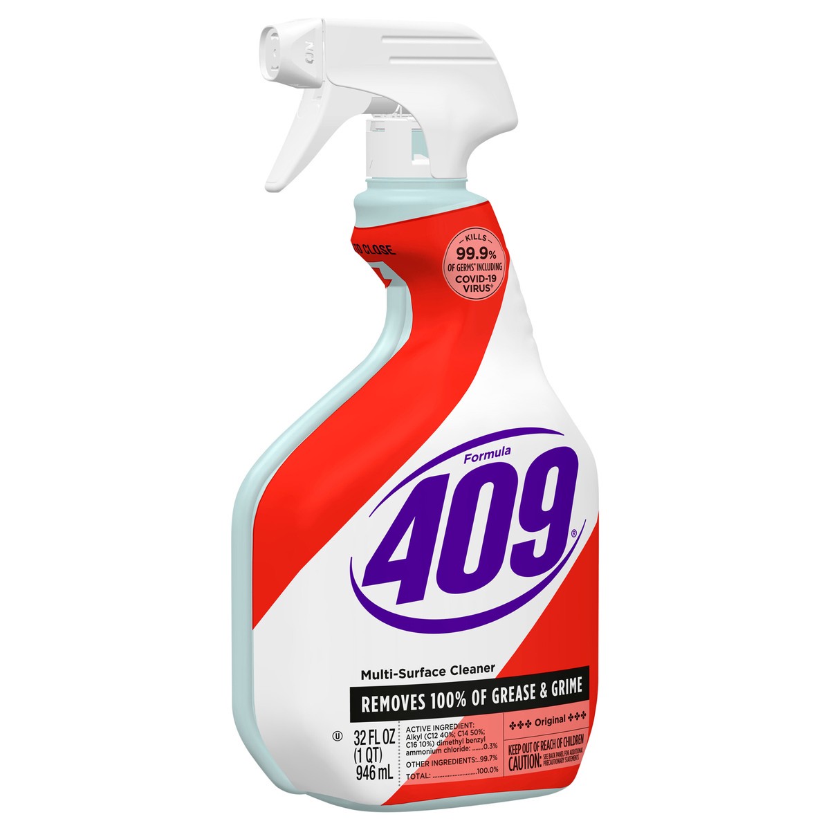 slide 4 of 6, Formula 409 Powerful All Purpose Cleaner Spray Bottle, 32 oz