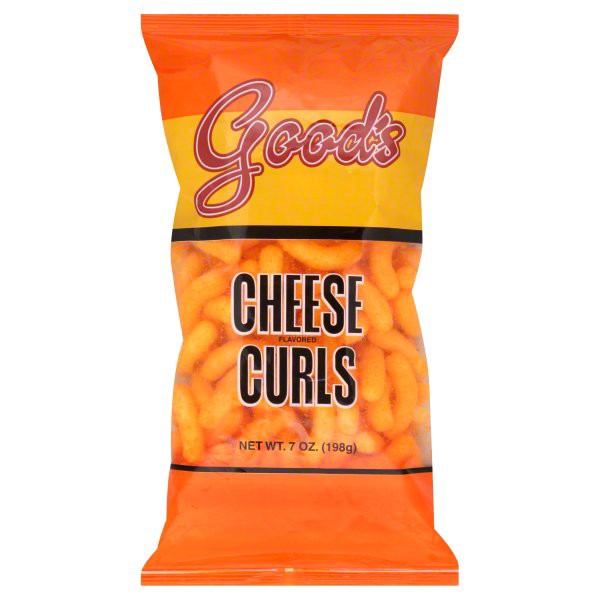 slide 1 of 5, Good's Cheese Curls, 7 oz