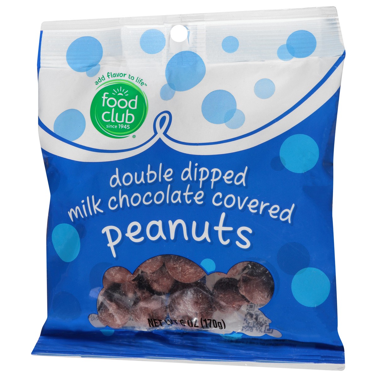 slide 5 of 12, Food Club Chocolate Peanuts, 6 oz