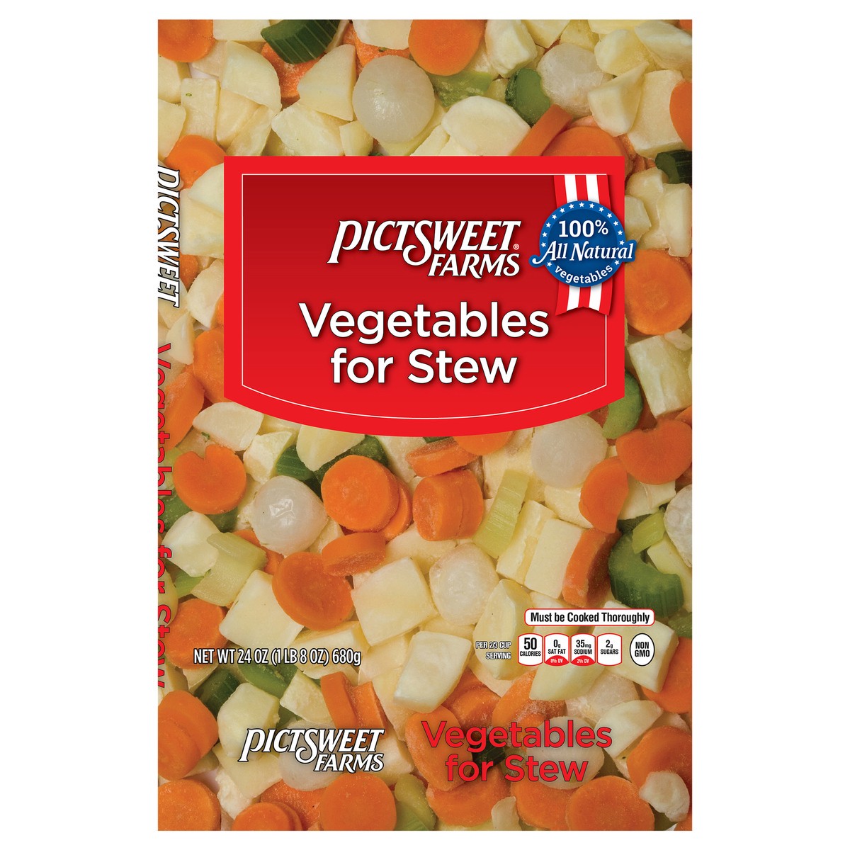 slide 3 of 7, PictSweet Vegetables for Stew, 24 oz