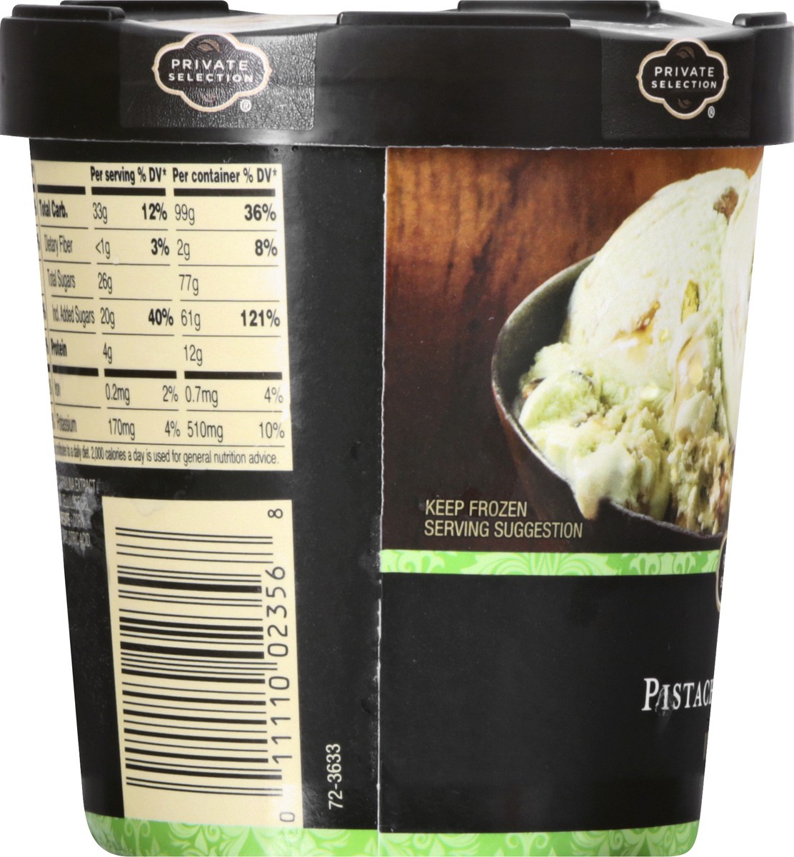 slide 7 of 12, Private Selection Pistachio & Honey Ice Cream 16 oz, 16 oz