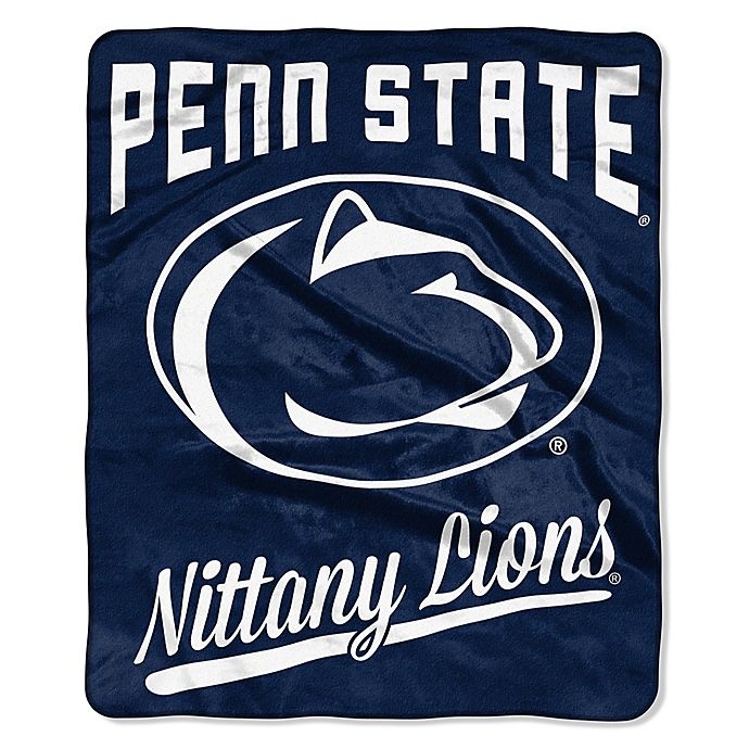 slide 1 of 1, NCAA Penn State University Raschel Throw Blanket, 1 ct