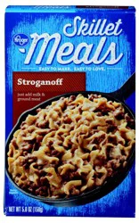 Kroger Skillet Meals - Stroganoff