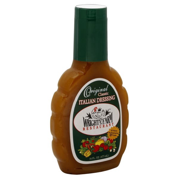 slide 1 of 1, Wright's Farm Classic Italian Dressing, Original, 16 oz