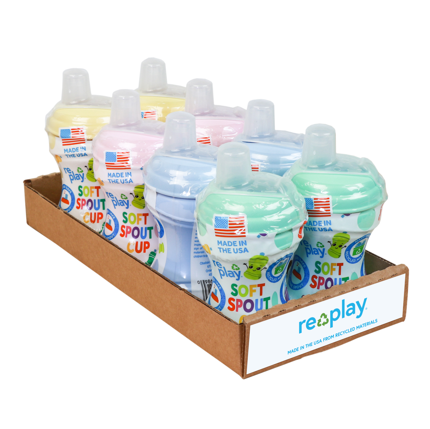 slide 2 of 2, Re-Play RE PLAY Re-Play Soft Spout Sippy Cup, 1 ct