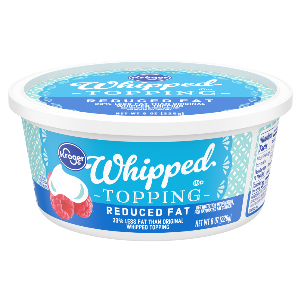 slide 1 of 1, Kroger® Whipped Topping, 8 oz