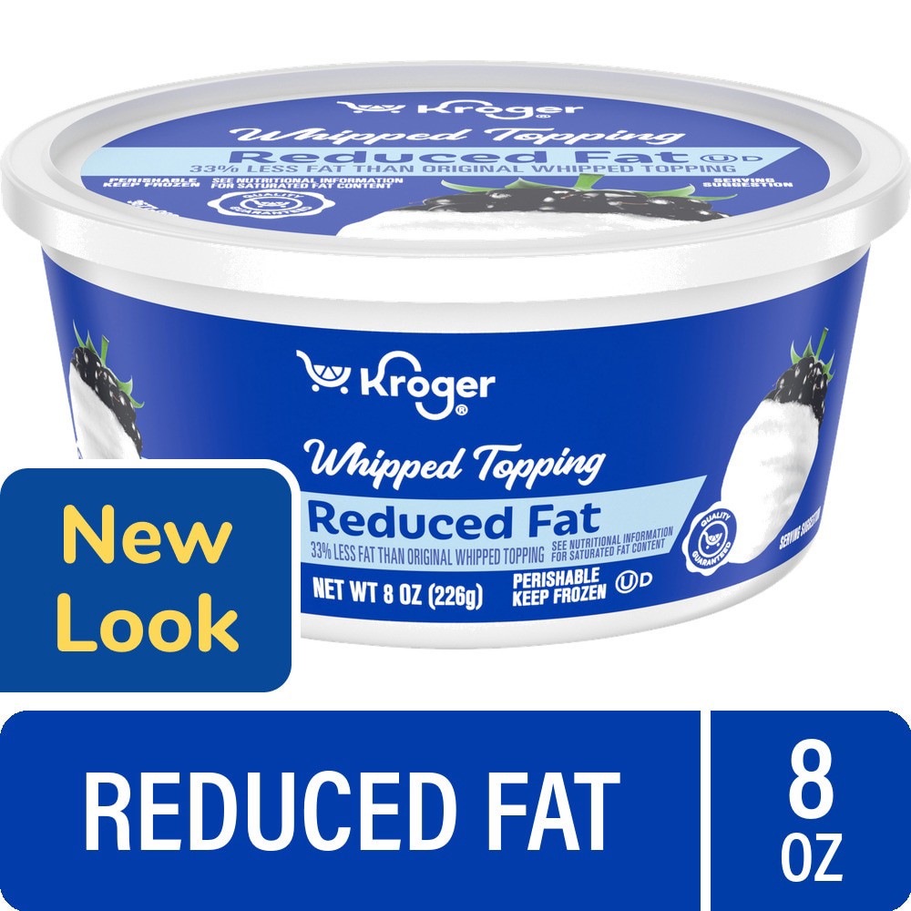 slide 1 of 3, Kroger Whipped Topping, 8 oz