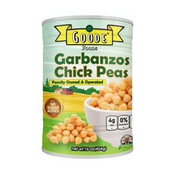 Goode Foods Garbanzo Beans 16 oz