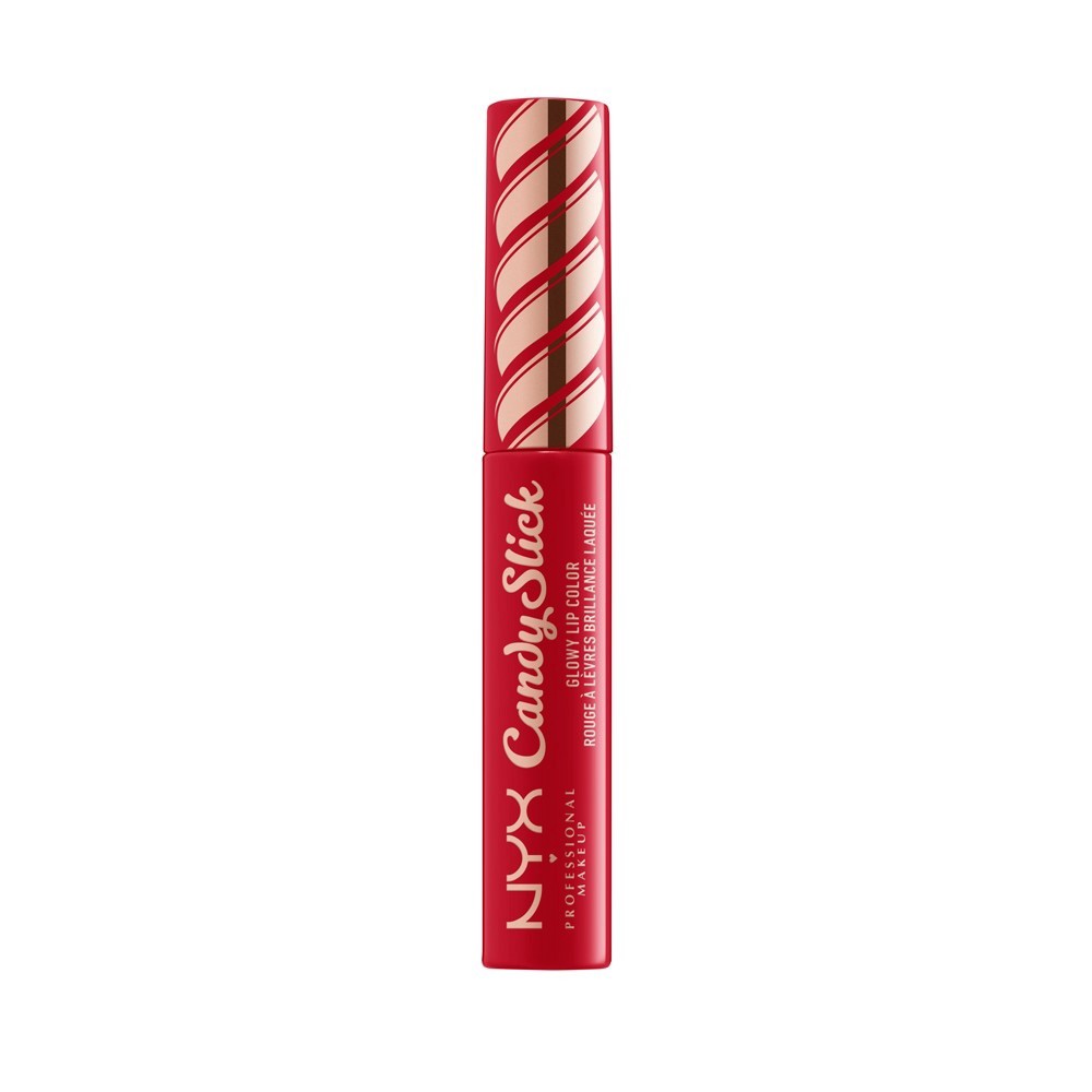 slide 1 of 3, Nyx Professional Makeup Candy Slick Glowy Lip Color, Jawbreaker, 0.25 oz