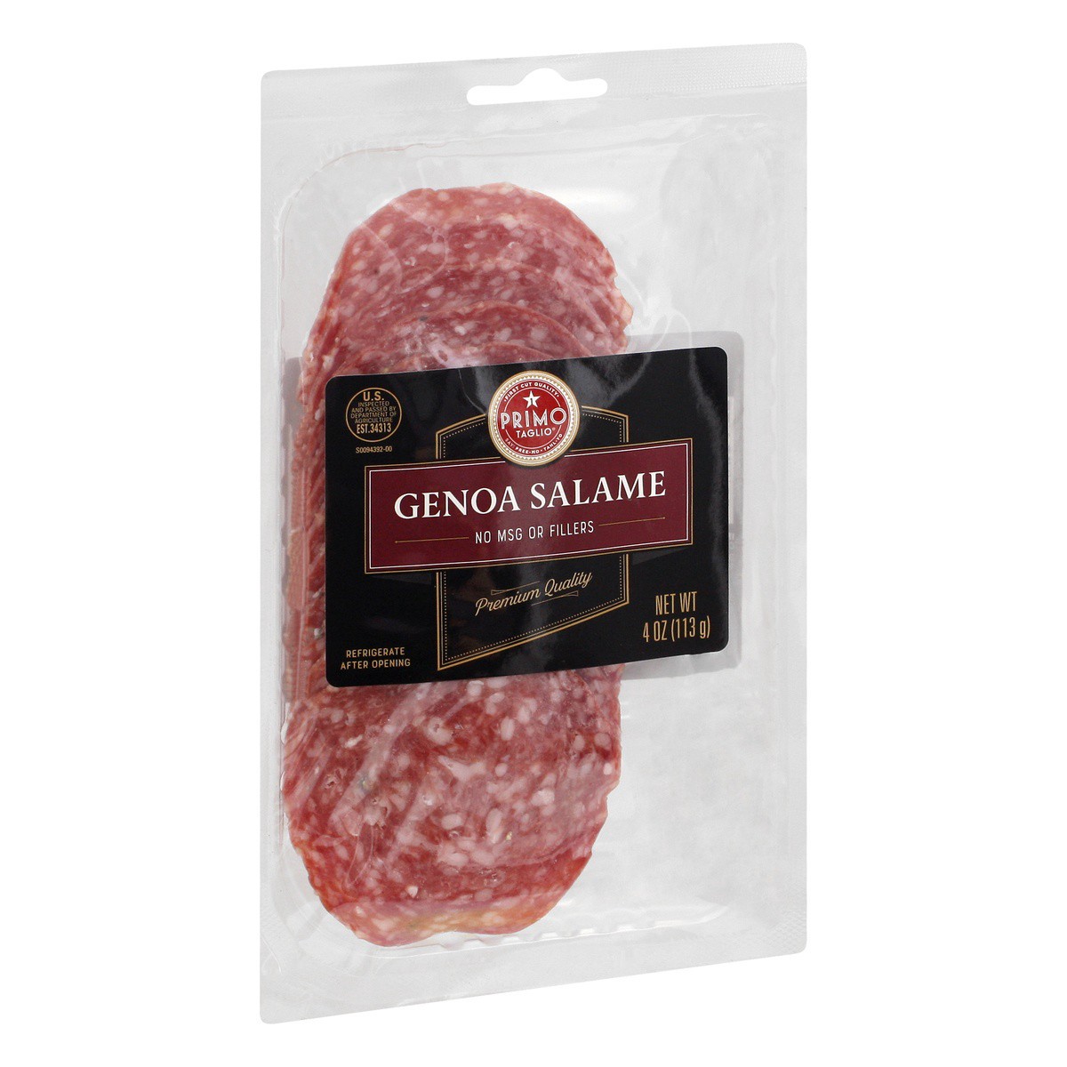 slide 9 of 9, Signature Kitchens Sliced Genoa Salami, 4 oz