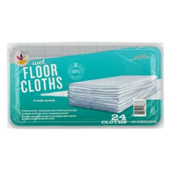 Giant Fresh Scent Wet Floor Cloths