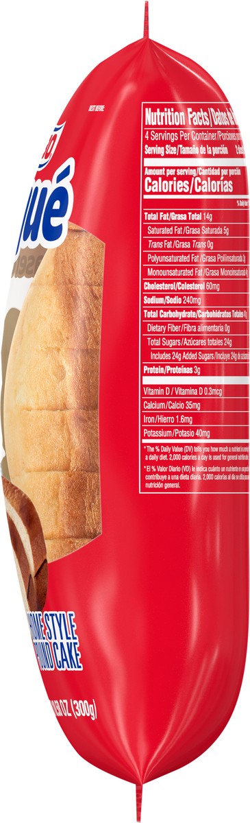 slide 8 of 9, Bimbo Panque Casero Homestyle Pound Cake 10.58 Oz, 10.58 oz