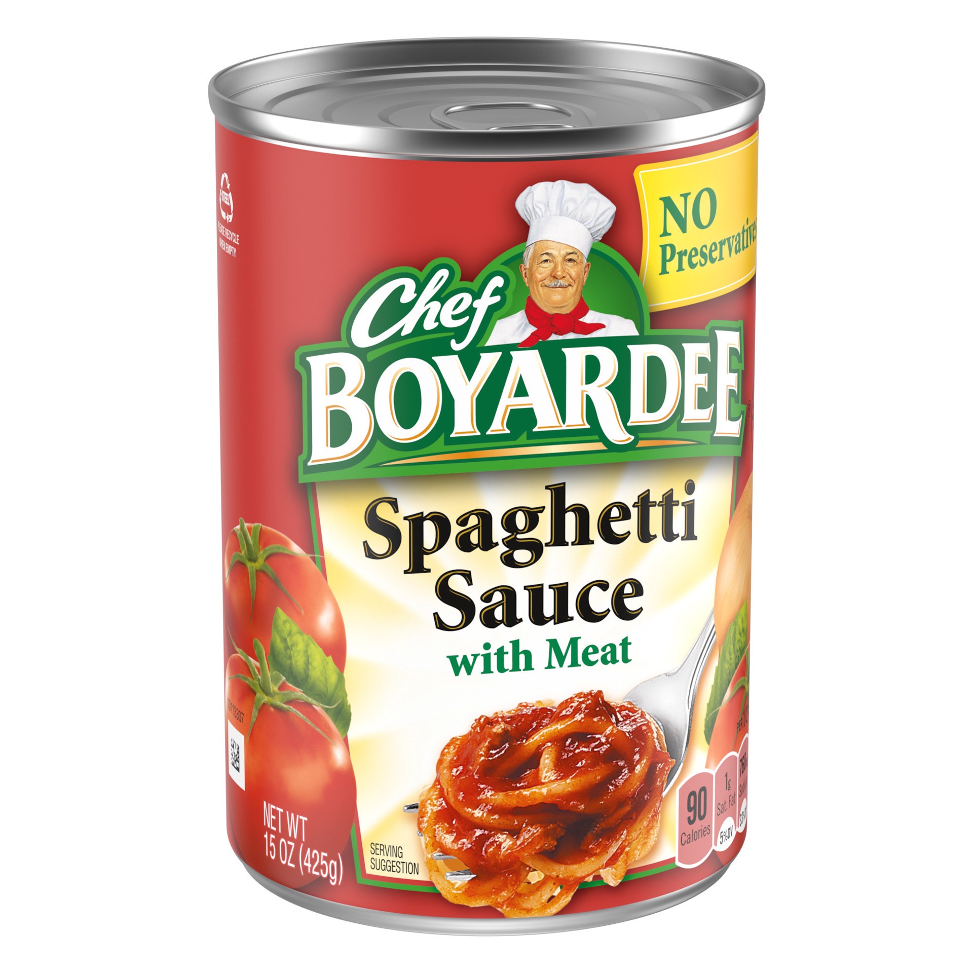 slide 2 of 5, Chef Boyardee with Meat Spaghetti Sauce 15 oz, 15 oz