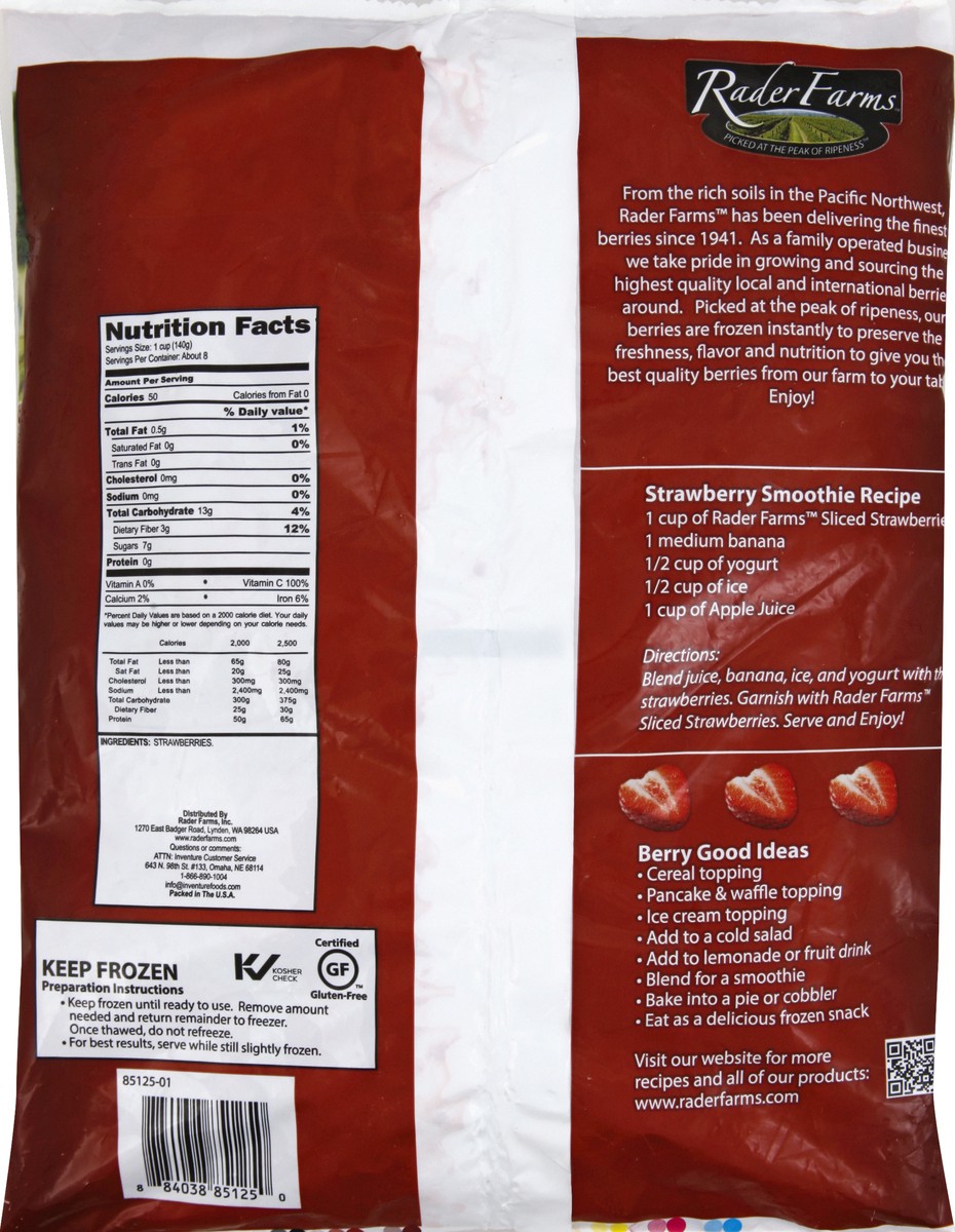 slide 3 of 8, Rader Farms Strawberry 38 oz, 38 oz