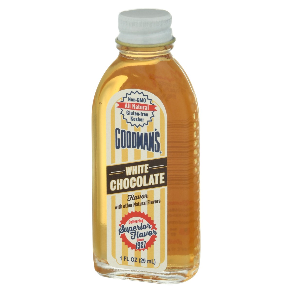 slide 11 of 11, Goodman's White Chocolate Flavor 1 oz, 1 oz