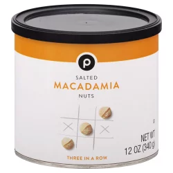 Publix Macadamia Salted Nuts
