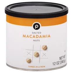 Publix Macadamia Salted Nuts