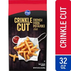 Kroger Crinkle Cut French Fries Bag