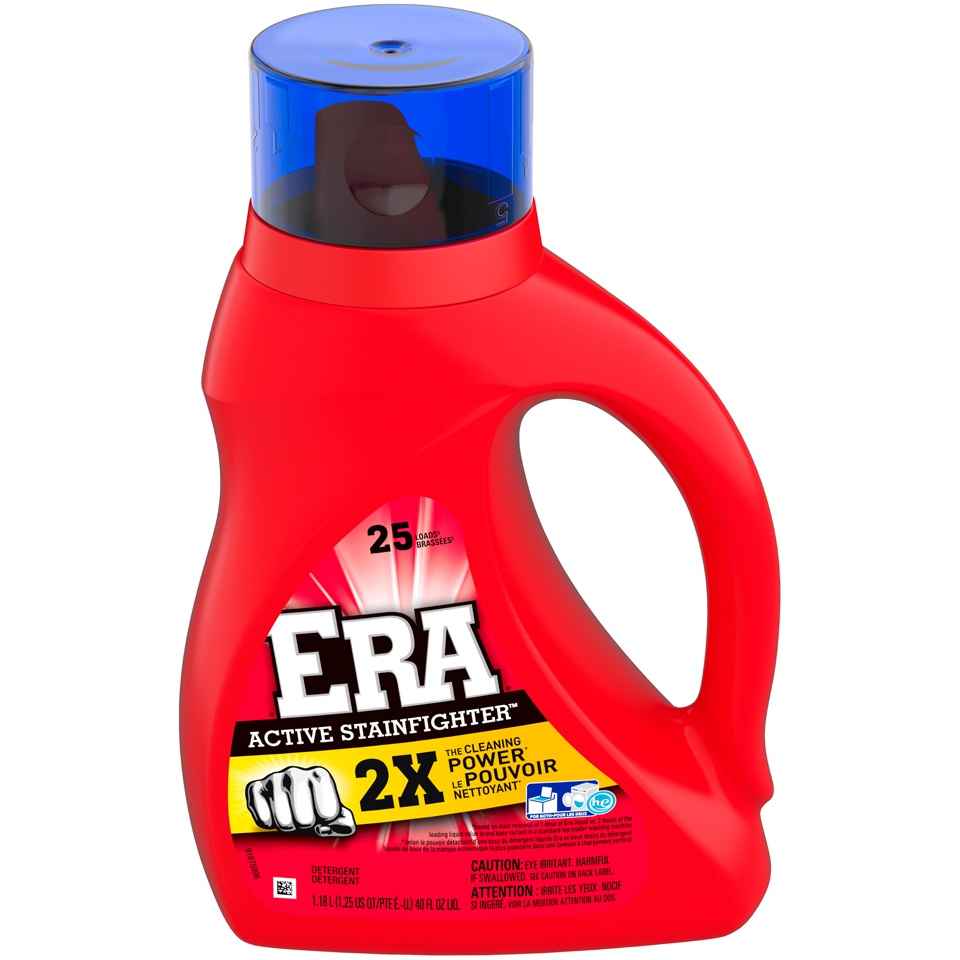 slide 1 of 2, Era Active Stainfighter Liquid Laundry Detergent, 40 Fl Oz, 40 fl oz