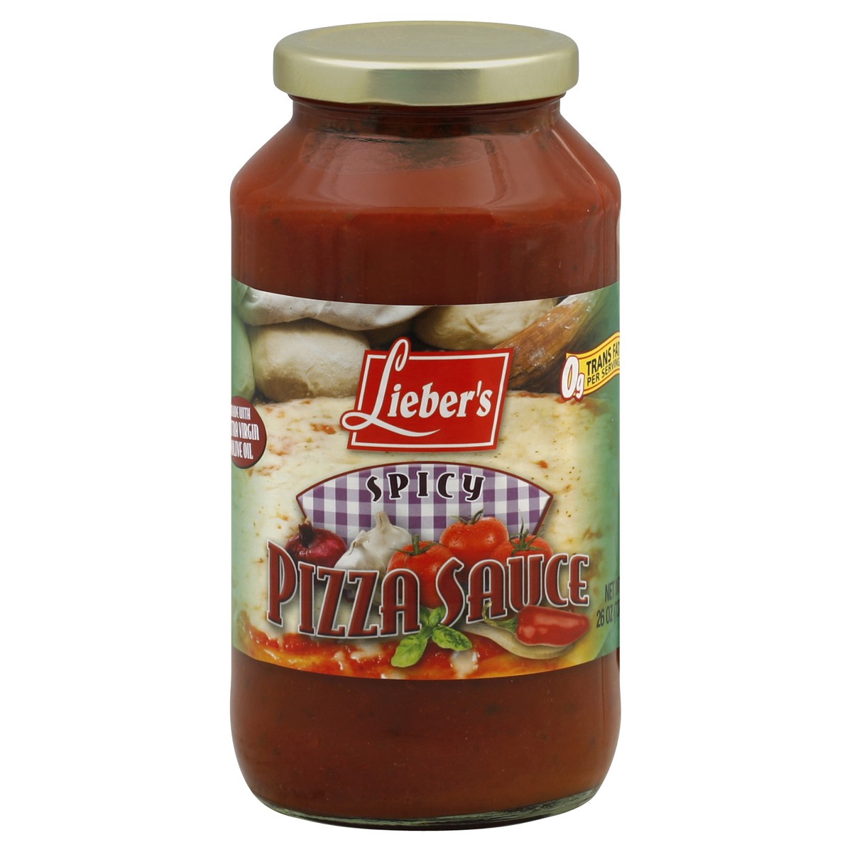 slide 2 of 2, Lieber's Pizza Sauce 26 oz, 26 oz