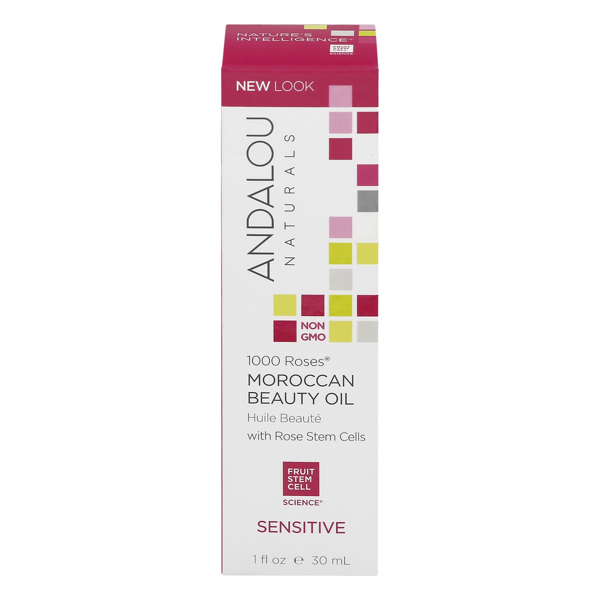 slide 1 of 1, Andalou Naturals 1000 Roses Sensitive Moroccan Beauty Oil, 1 fl oz