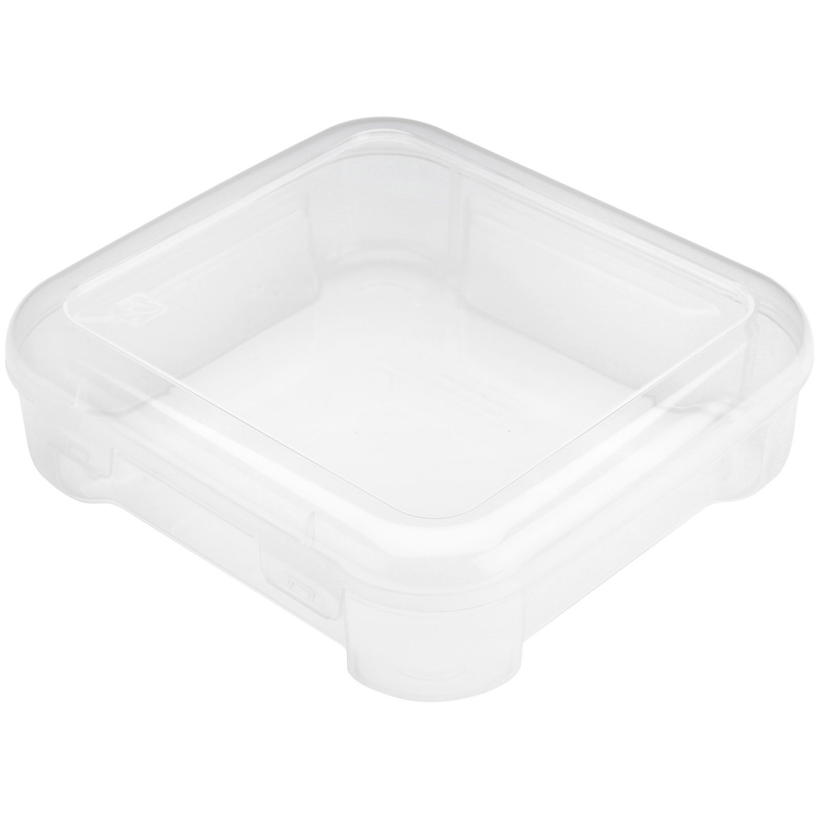 slide 4 of 8, 6" x 6" Portable Project Case, Clear, 6 x 6