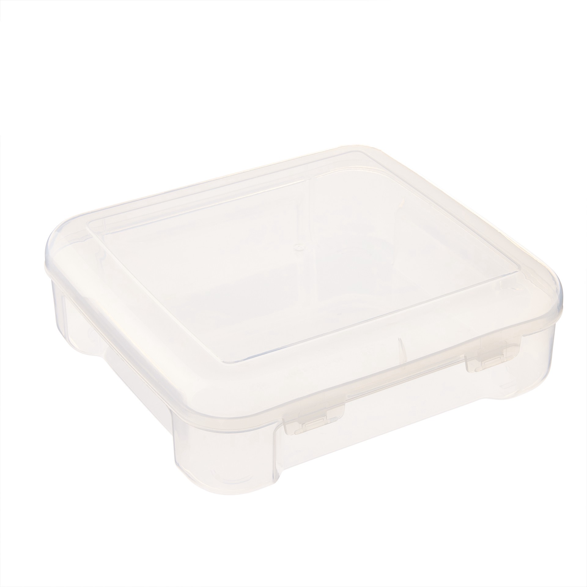 slide 5 of 8, 6" x 6" Portable Project Case, Clear, 6 x 6