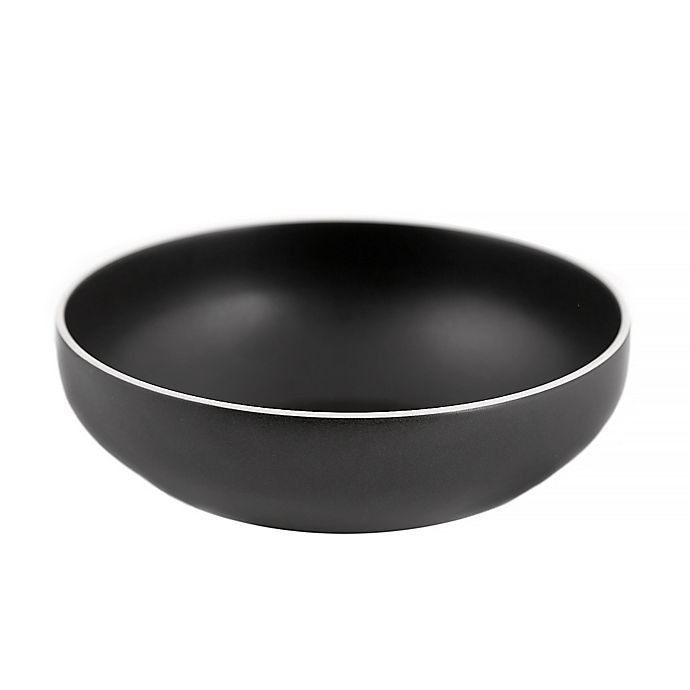 slide 1 of 1, Artisanal Kitchen Supply Edge Bowl - Graphite, 7 in