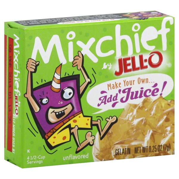 slide 1 of 1, Jell-O Mixchief Make Your Own, 0.25 oz