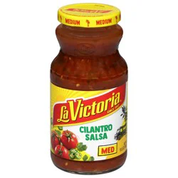 La Victoria Med Cilantro Salsa 15.5 oz