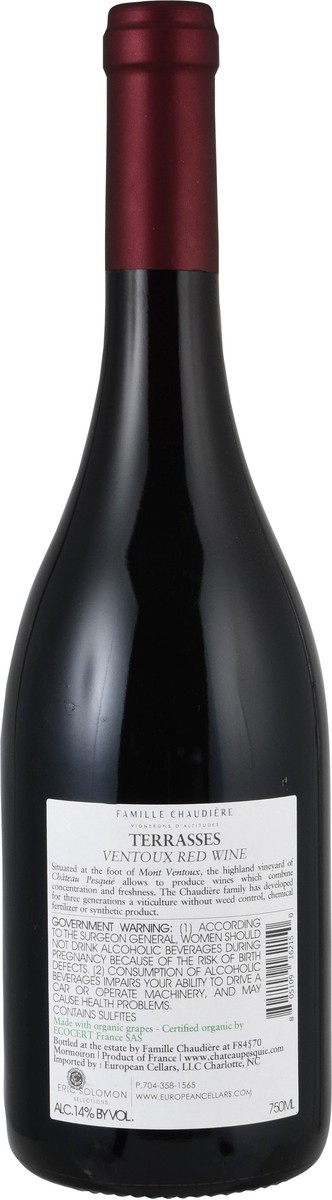 slide 4 of 11, Château Pesquie Terrasses Red Wine 750 ml, 750 ml